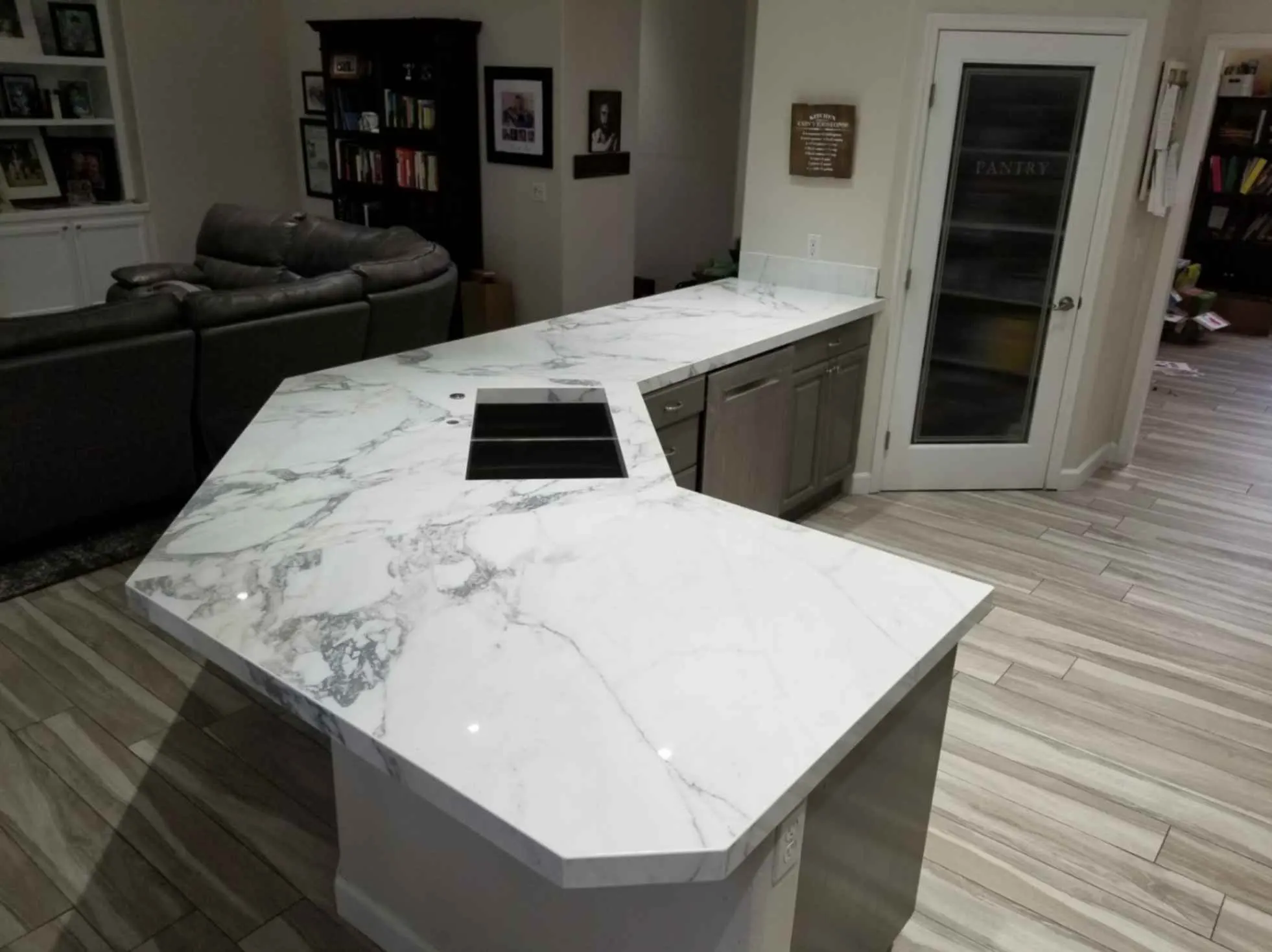 Gorgeous Arabascoto Porcelain Stone Kitchen Remodel Gorgeous Arabascoto Porcelain Stone Kitchen Remodel